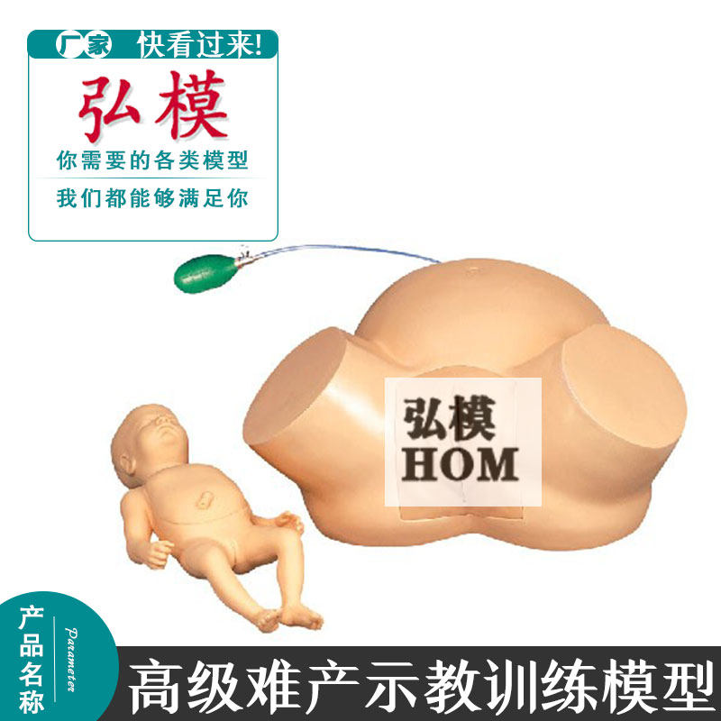 弘模高级难产示教训练模型,助产模型,接生示教模型,分娩模具