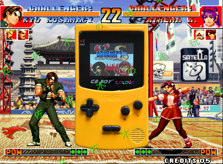 Hong Kong Feng GBC Console Card FC Original Dress MD Dispensers SFC Night Light Highlight Backlight Burn Cards Non GameWatch