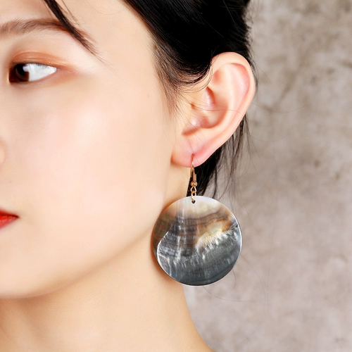 Ретро серьги, европейский стиль, городской стиль, простой и элегантный дизайн