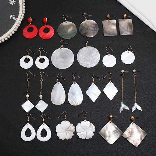 Ретро серьги, европейский стиль, городской стиль, простой и элегантный дизайн