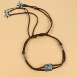 Этнический аксессуар для волос, плетеная повязка на голову подходит для мужчин и женщин, резинка для волос с кисточками, этнический стиль