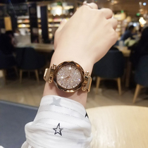 Light extravaganza with a small crowd of stars Stars Watches Womens High Feministresses Womens table 2021 New designer ladies table drill