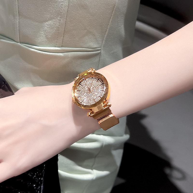 Light luxury niche star watch women's high-end women's watch women's watch 2021 new brand-name women's watch diamond