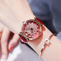 Womens net red watch Female student simple temperament ins wind female fashion brand-name womens watch
