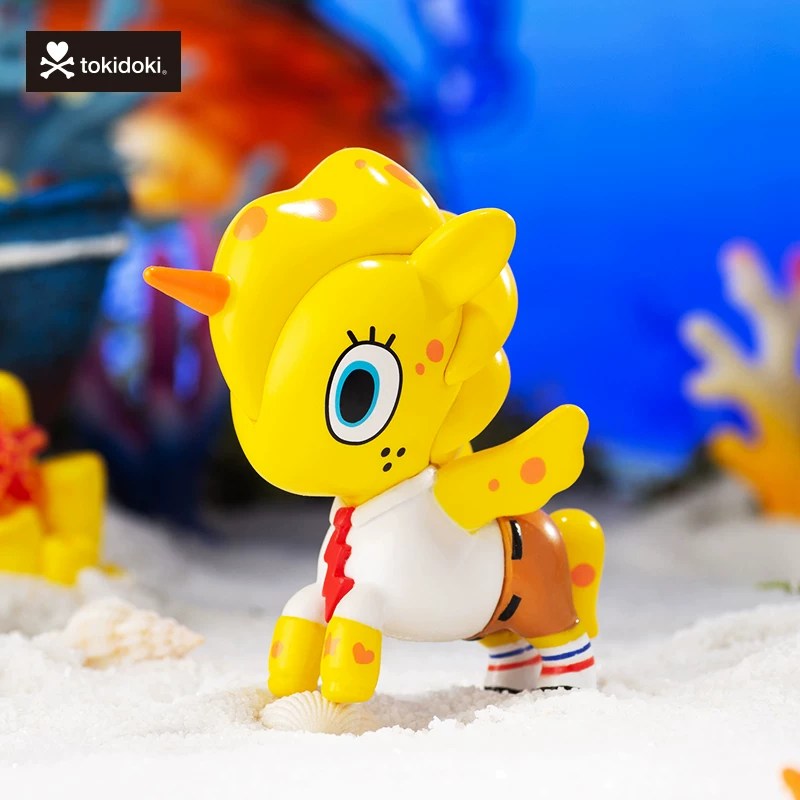 Подлинная игрушка Токидоки Тао Цидуци Sponge Ballast серия слепая коробка кукла единороги весна ограниченная волна игра