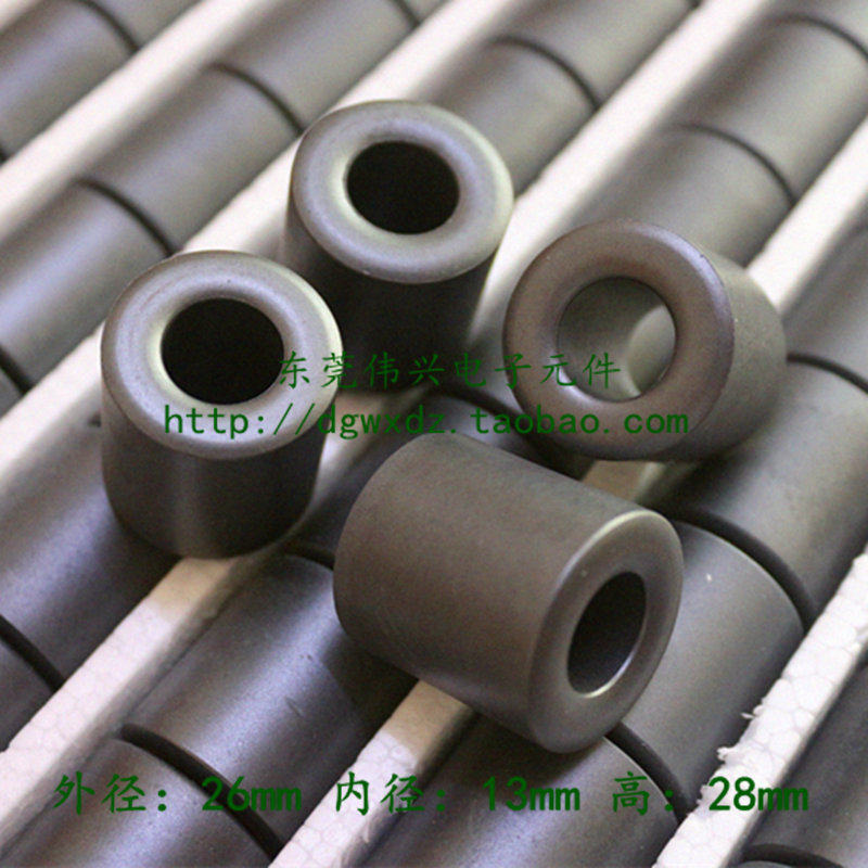 Nickel-zinc ferrite core Flux RH26*13*28 Anti-jamming filter flux Magnetic column magnetic ring