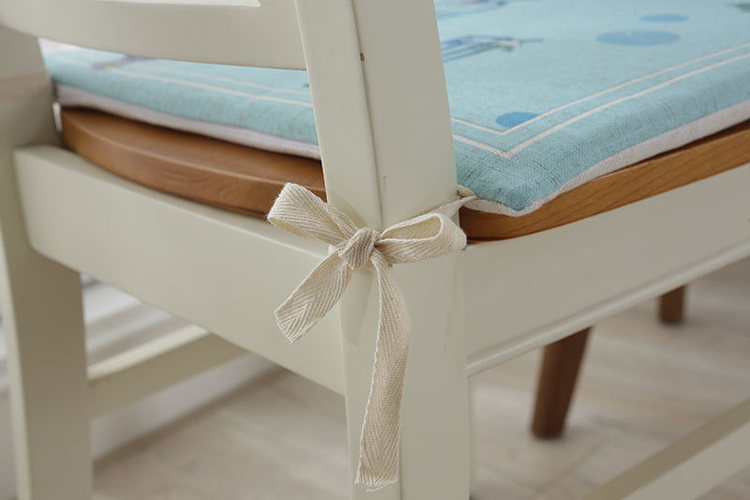 Flamingo tươi văn học cotton và lanh in đệm đệm sofa đệm chống trượt ghế đệm ăn ghế đệm văn phòng đệm tấm trải ghế sofa mùa hè