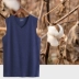 Áo vest nam liền thân ấm áp cộng với cơn sốt nhung nam đồ lót nhung nhiệt Áo khoác mỏng thanh niên không tay vest mùa đông do lot nu Áo ấm