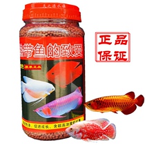 Love fish red lucky fish Blood-eating parrot fish feed Tropical fish Love aquarium ornamental fish Universal nutritious fish food