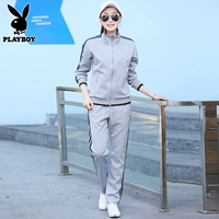 Серый женский костюм с тремя планками 1866 года