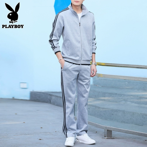 Playboy, мужская демисезонная толстовка для отдыха, трендовый спортивный костюм