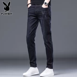 Playboy, летние джинсы, трендовые эластичные штаны для отдыха, 2025 года