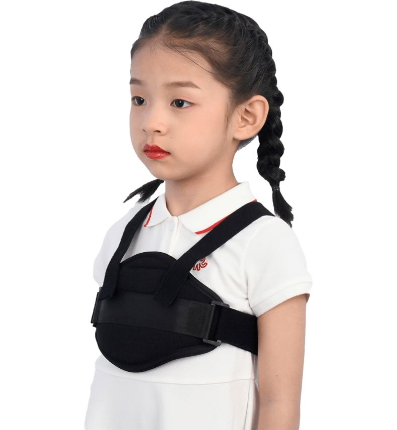 儿童鸡胸矫正器小孩青少年漏斗胸背心收肋骨外翻矫正带骨折术后固