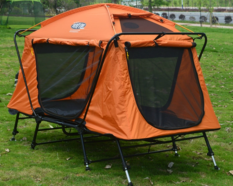 Có thể điều chỉnh đôi lều câu cá ngoài mặt đất cắm trại chống mưa chống mưa để giữ ấm mùa lều - Lều / mái hiên / phụ kiện lều