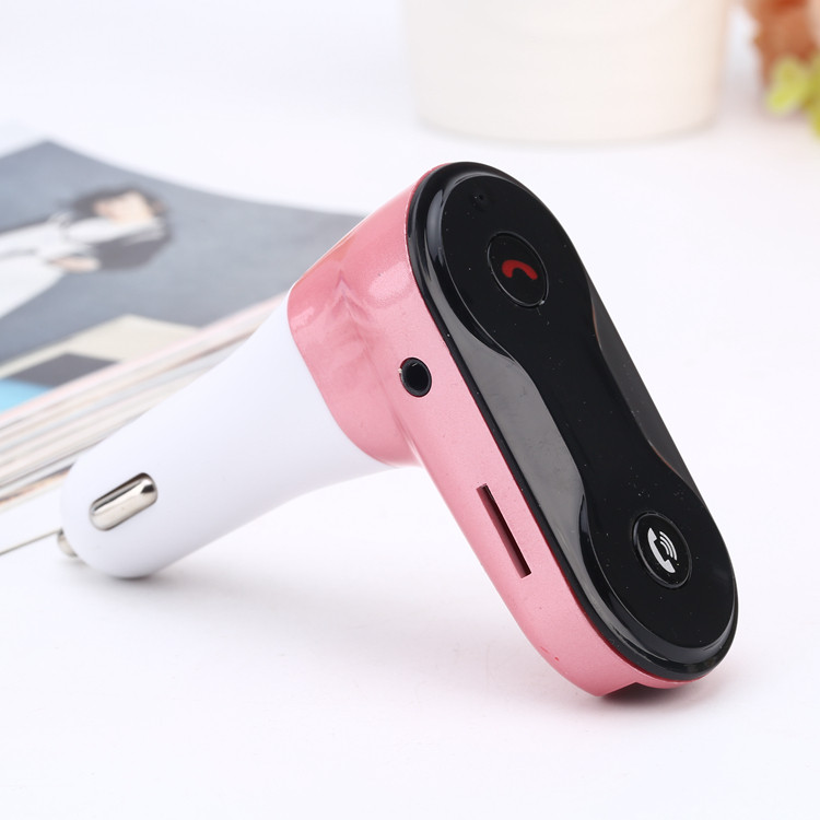 On-board mp3 Music Player Car Bluetooth Receiver Cigarette Lighter On-board Charger Vehicle U Disc Fm Emission