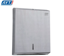 Witt KTV shopping mall bathroom toilet toilet stainless steel 304 tissue holder large paper box square tissue holder