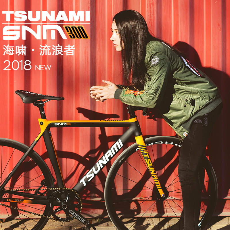 Tsunami dead fly wanderer snm300 muscle racing bike Pioneer climber male and female student frame