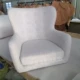 Mới tro gỗ Bắc Âu mới đơn mềm túi ghế sofa nhỏ căn hộ nhỏ phòng khách đồ nội thất ghế hổ - Nội thất văn phòng ghế giám đốc giá rẻ