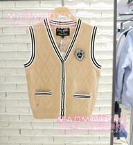 Teenie Weenie domestic counter 23 spring knitted vest TTKN231201P 798