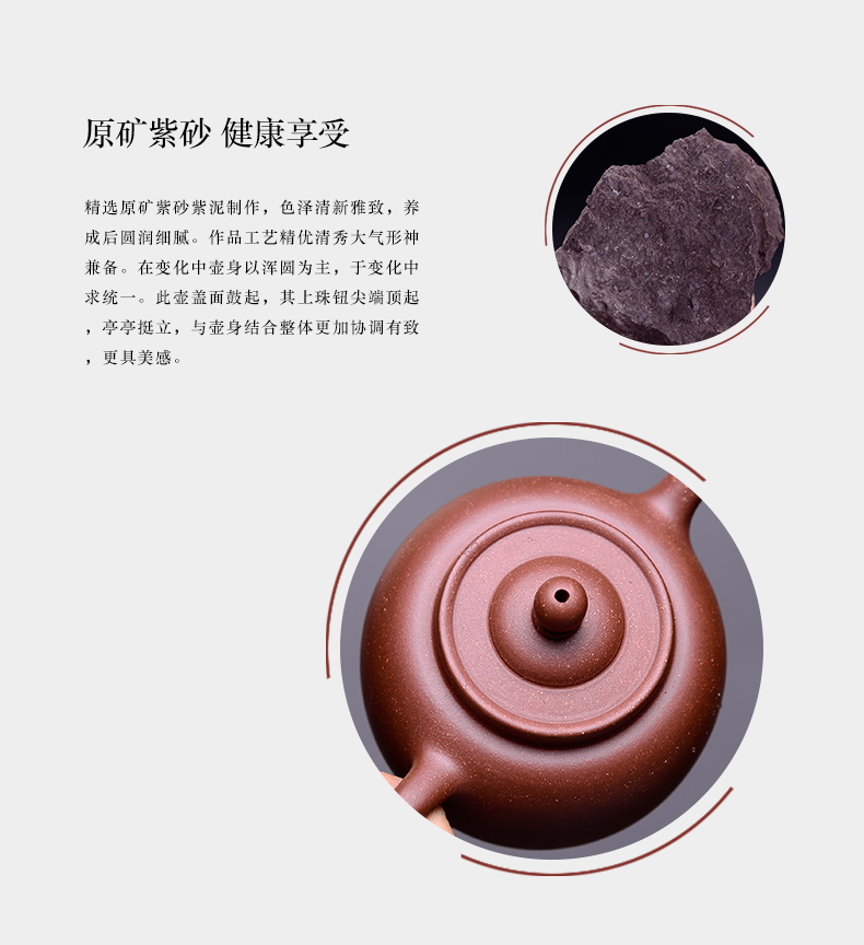 Macro new gifts in yixing it suit the whole set of kung fu tea teapot teacup travel tea set