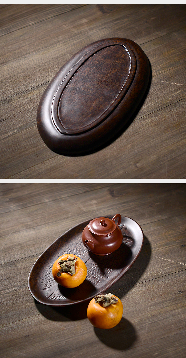 Macros in the ebony wood have tea pot holder base bearing cup mat zisha teapot cup mat spare parts for the tea taking