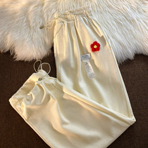 Neresum hands can come a pair of comfortable drawstring sweatpants Joker cream summer God pants DIY sweatpants