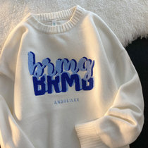 Neresum ancient with a sense of lazy wintry vintage sweater Dont make a design Feel Fried Street Vintage Milky Dresses Nitwear Cardigan