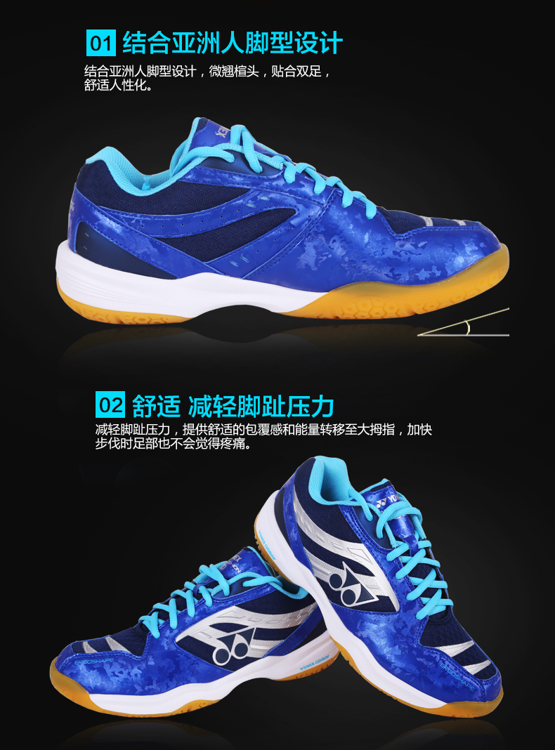 Giày cầu lông Yy Yonex nam và nữ yonex chính hãng giày chống sốc giảm xóc SHB-100CR giày the thao nữ