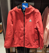 Hongxing Erke womens thickened windbreaker woven jacket special autumn and winter outdoor sports womens top windproof and warm