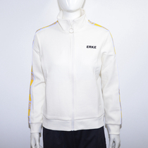 Hong stark lady lady dress in the spring of 2023 new leisure sports mending zipper long - sleeved coat