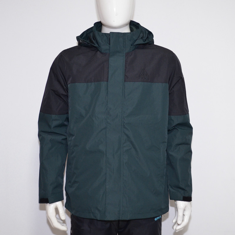 Hongxing Erke Men's Rush Clothes Woven Two-Piece 2021 Autumn and Winter Outdoor Leisure Sports Windproof Warm Coat