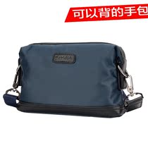 2019 new European and American fashion Oxford cloth mens handbag business casual clutch canvas shoulder messenger bag bag