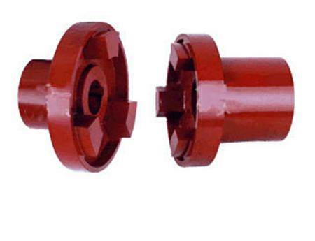 Outer diameter 105 Three-claw type pair of wheel backrest wheel water pump couplings Key pin coupling hexagonal elastic cushion