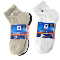 Counter Footjoy FJ professional mens golf socks socks Towel bottom 3 pairs of mens socks