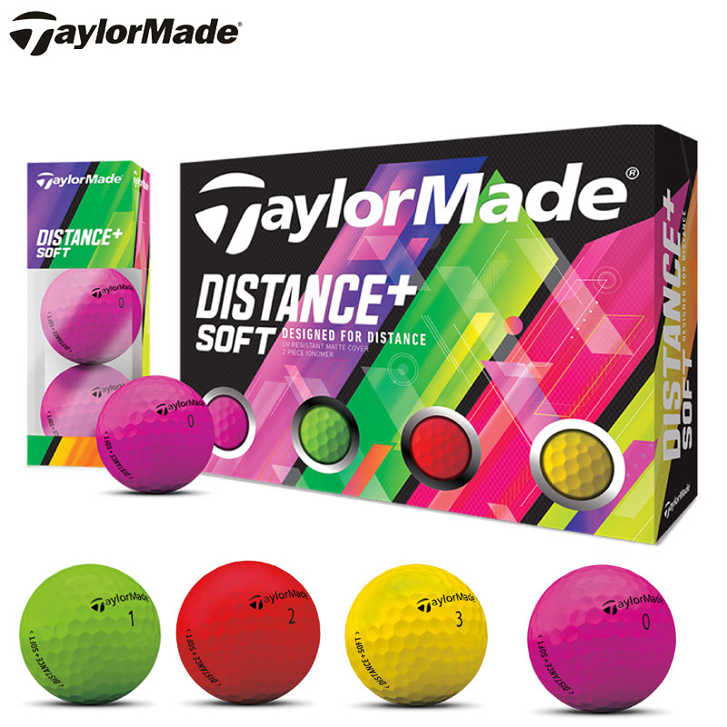 TaylorMade Taylormade golf ball distance soft color two-tier golf ball