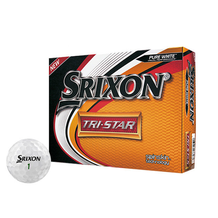 srixon golf Tri-star triple ball long distance golf can print logo
