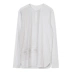 Phác thảo nam mùa xuân và mùa hè cotton cổ tròn áo thun thêu nam thoải mái áo thun dài tay 9HB60235 - Áo phông ngắn áo cộc tay Áo phông ngắn