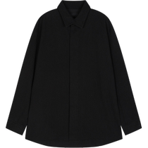 (Same style in the mall) Sketch mens 2024 autumn new long-sleeved shirt cotton and linen lapel 9O8210560zx