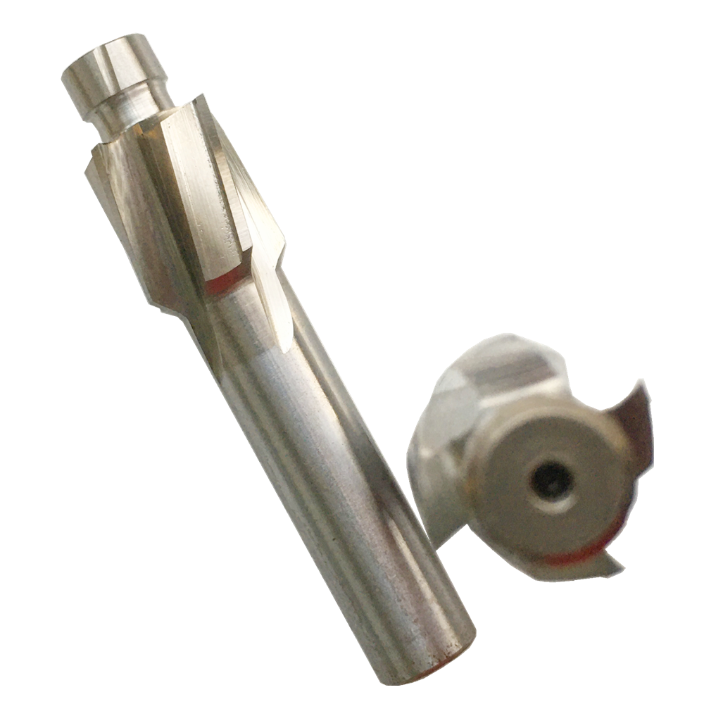 Flat bottom countersink drill with guide post Countersunk drill countersunk head milling cutter M3 4 5 6 8 10 12 14 16 Superhard HSS