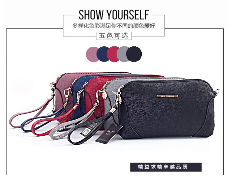 2019 phụ nữ mới Messenger túi nhỏ vai nhỏ phiên bản Hàn Quốc của túi ly hợp đơn giản điện thoại di động hoang dã túi nhỏ túi ly hợp - Túi điện thoại