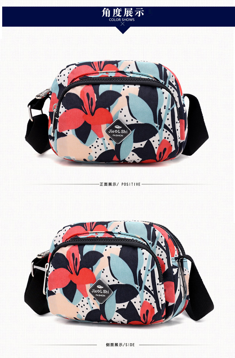 Нейлоновая небольшая сумка, маленькая сумка на одно плечо, шоппер, мобильный телефон, кошелек, сумка через плечо, ткань оксфорд Chi leopard 