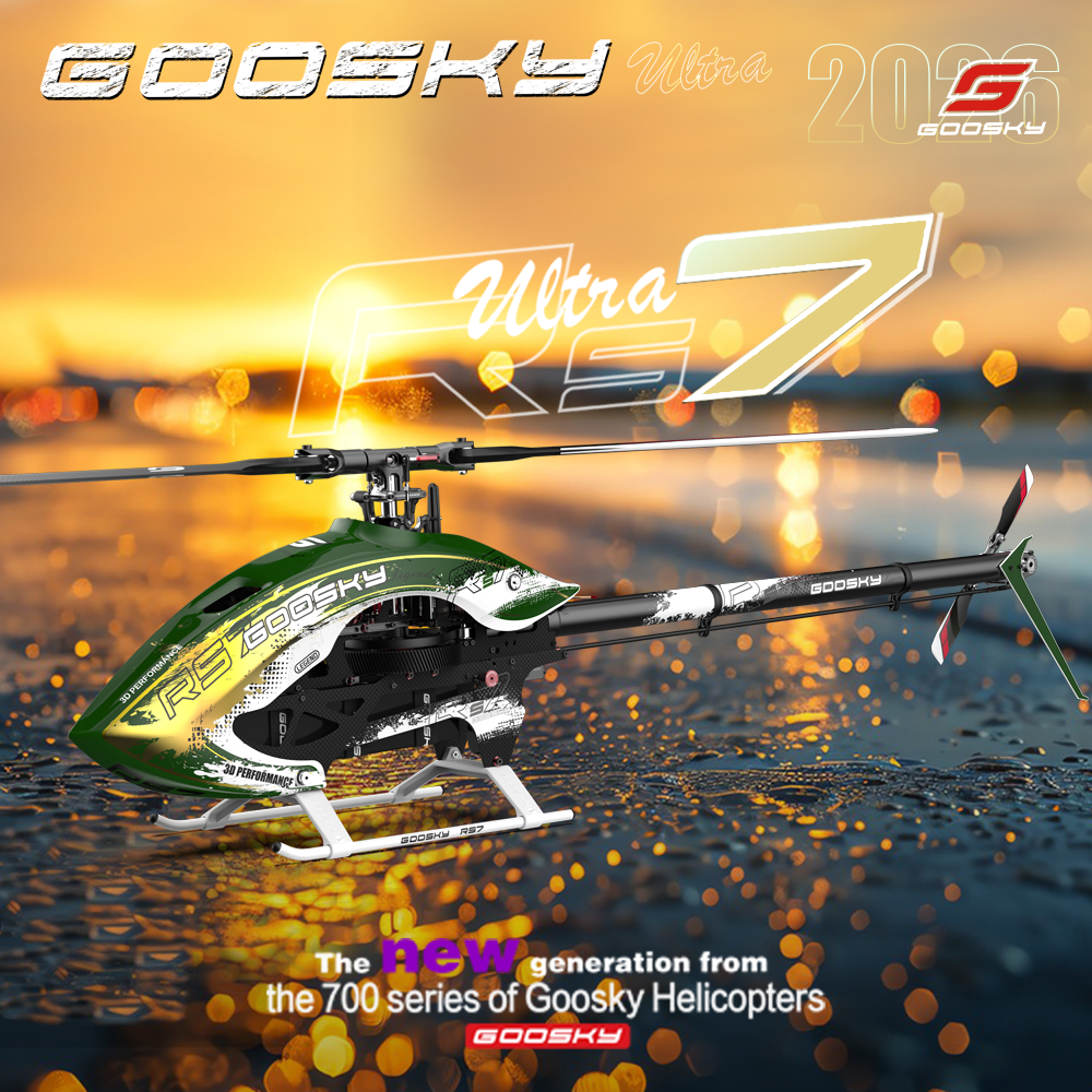 GOOSKY Gutian Technology RS7Ultra-700 Модель самолета класса 3D-трюковый вертолет BAF040007