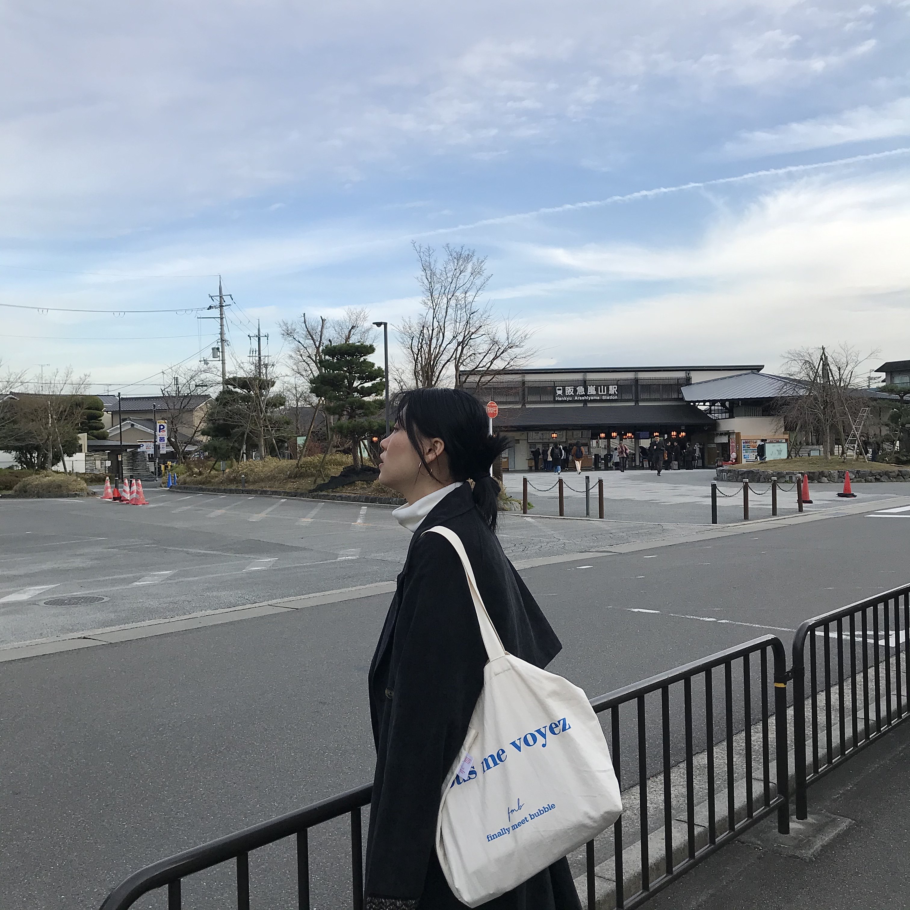 fmb_Vousmevoyez You saw me independent design niche Zheng Xiujing shoulder bag canvas bag