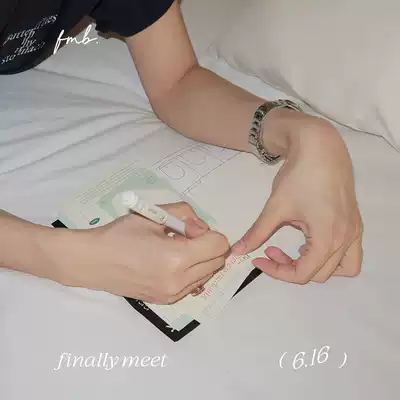 finally meet bubble_independent beauty series Independent design hand account material post-it note paper collection