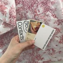 fmb_ Independently designed original double-sided small card set of 3