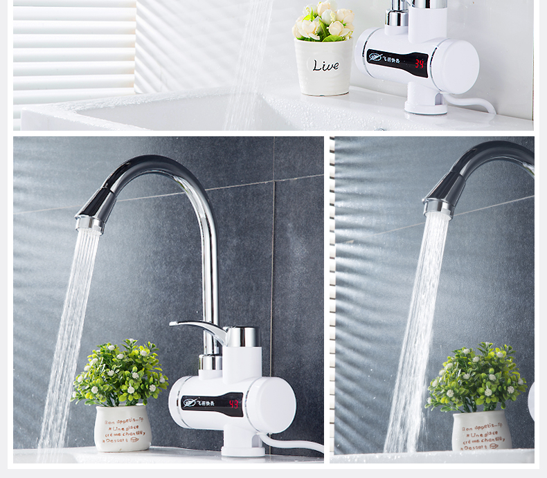 máy năng lượng mặt trời Vòi nước nóng điện Feiyu FY-5E-1 bếp nhỏ kho báu nước nóng ngay lập tức - Máy đun nước may nuoc nong solahart