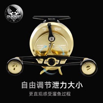 Obeth Poseidon S65 raft fishing wheel all-metal high-speed ratio anti-sea water European Best Bridge Raft Ice Fishing Wheel