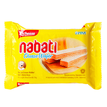 Indonesia imported Reese cheese wafer biscuits 58g cheese sandwich biscuits nabati nabati snack food