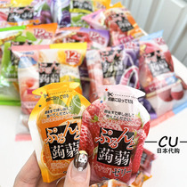 Japans native konjac orihiro Lixi Le can suck childrens juice jelly apple grapes peach 12 packs