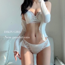 Lingerie womens thin chest display small set collection of sub-milk anti-sagging summer steel ring bra sexy adjustment bra